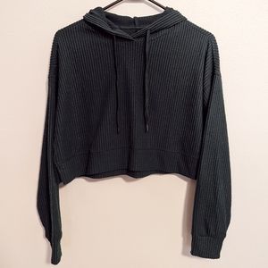 Cotton On Green Cropped Hoodie